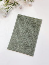 Load image into Gallery viewer, Tropical Leaves Rubber Texture Mat for Polymer Clay
