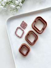 Load image into Gallery viewer, Skinny Rhombus Donut Polymer Clay Cutter
