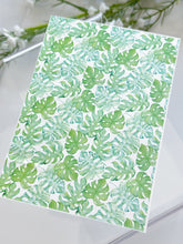 Load image into Gallery viewer, Transfer Paper 267 Monstera Leaves #2 | Image Water Transfer
