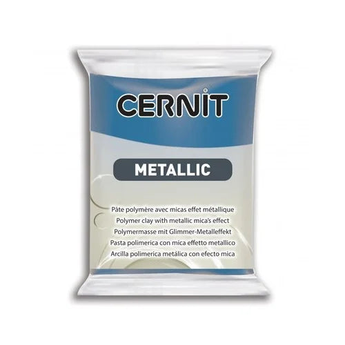 Cernit Metallic 56g Blue 200