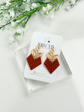 Load image into Gallery viewer, The Jamie Earrings in Terracotta
