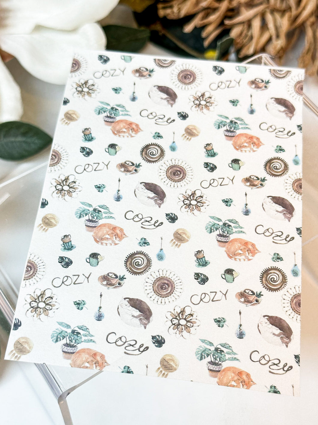 Transfer Paper 196 Cozy | Image Water Transfer