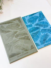 Load image into Gallery viewer, Palm Leaves #1 Rubber Texture Mat for Polymer Clay
