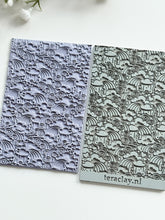 Load image into Gallery viewer, Clouds &amp; Rainbows Rubber Texture Mat for Polymer Clay
