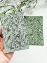 Load image into Gallery viewer, Gorgeous Leaves Rubber Texture Mat for Polymer Clay
