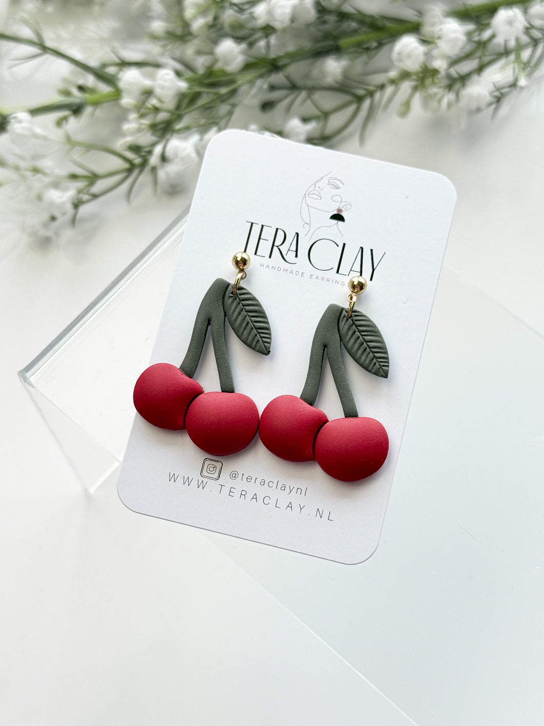 The Cherry Dangles (also in silver)