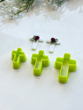 Load image into Gallery viewer, Cross Easter Polymer Clay Cutter
