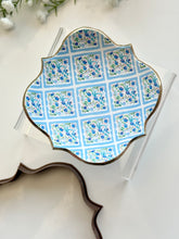 Load image into Gallery viewer, Baroque Square Trinket Dish Clay Cutter PCC1378
