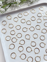 Load image into Gallery viewer, 18K Gold Plated Circle Bezel Pendant with One Hole
