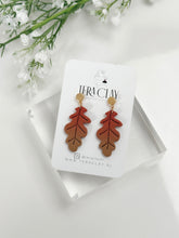 Load image into Gallery viewer, The Autumn Oak Leaves (also in silver)
