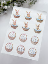 Load image into Gallery viewer, Transfer Paper 458 Bunny &amp; Egg Basket | Image Water Transfer
