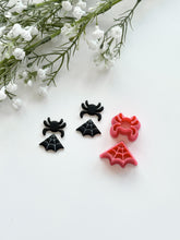 Load image into Gallery viewer, Spider &amp; Web Set Halloween 2025 Polymer Clay Cutter
