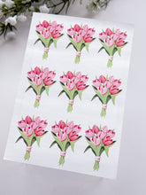 Load image into Gallery viewer, Transfer Paper 459 Tulip Bouquet | Image Water Transfer
