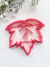 Load image into Gallery viewer, Fall Maple Leaf Trinket Dish Clay Cutter
