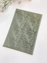 Load image into Gallery viewer, Tropical Leaves Rubber Texture Mat for Polymer Clay
