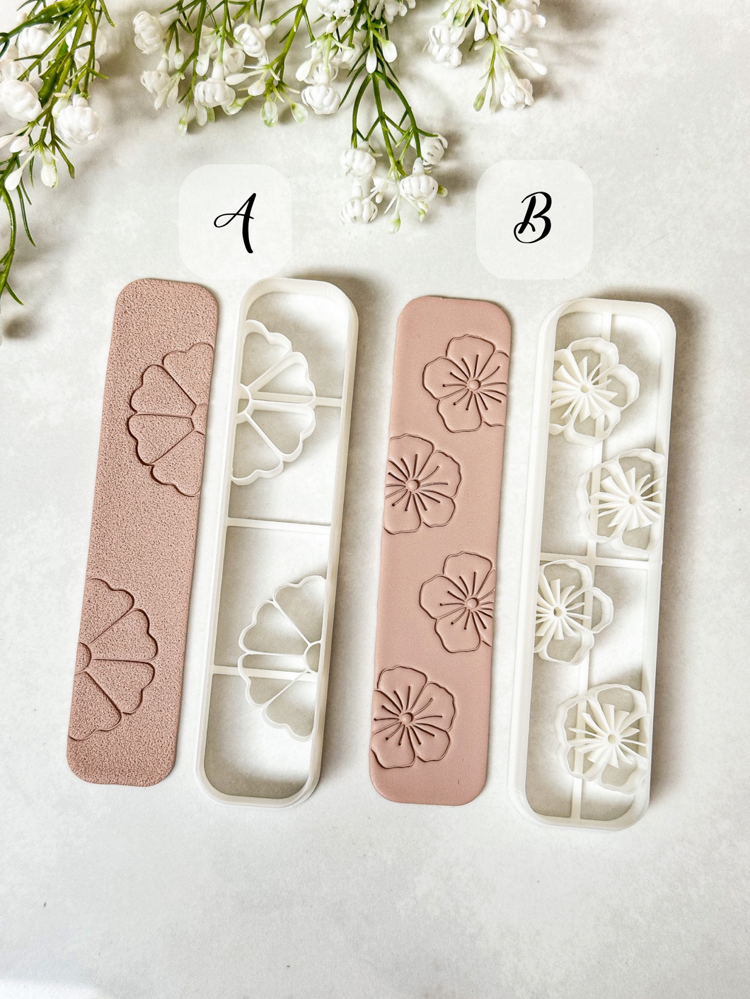 Floral Bookmark Clay Cutter
