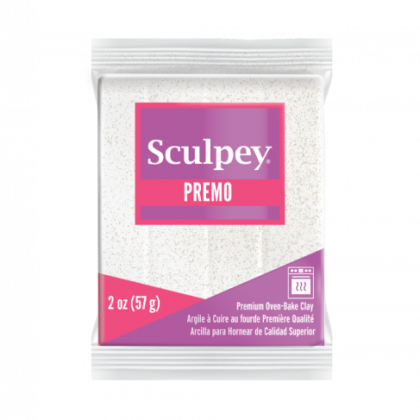 Sculpey Premo Frost White Glitter