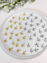 Load image into Gallery viewer, 18K Gold/Platinum Plated Starfish Charm/Pendant
