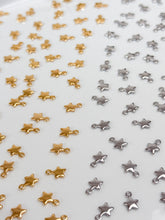 Load image into Gallery viewer, 18K Gold/Platinum Plated Tiny Star Charm/Pendant
