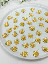 Load image into Gallery viewer, 18K Real Gold Plated Sunflower Charm

