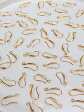 Load image into Gallery viewer, 18K Gold Plated French Hooks
