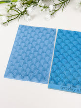 Load image into Gallery viewer, Art Deco Scallops Texture Mat for Polymer Clay
