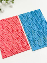 Load image into Gallery viewer, Aztec Rhombus Texture Mat for Polymer Clay
