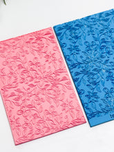 Load image into Gallery viewer, Floral Wallpaper Texture Mat for Polymer Clay

