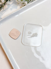 Load image into Gallery viewer, Beach Sunset Acrylic Texture Tile | Acrylic Embossing Stamp
