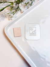 Load image into Gallery viewer, Sailboat Landscape Texture Tile | Acrylic Embossing Stamp
