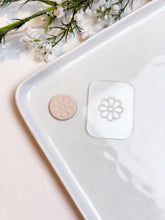 Load image into Gallery viewer, Cosmos Flower Texture Tile | Acrylic Embossing Stamp
