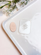 Load image into Gallery viewer, Lily Flower Texture Tile | Acrylic Embossing Stamp
