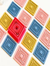 Load image into Gallery viewer, Boho Rhombus Polymer Clay Cutter PCC1836
