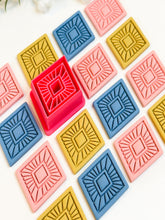 Load image into Gallery viewer, Boho Rhombus Polymer Clay Cutter PCC1836
