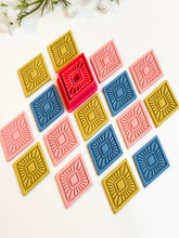 Load image into Gallery viewer, Boho Rhombus Polymer Clay Cutter PCC1836
