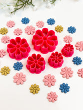 Load image into Gallery viewer, Cosmos Flower Detailed Polymer Clay Cutter PCC1838
