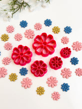 Load image into Gallery viewer, Cosmos Flower Detailed Polymer Clay Cutter PCC1838
