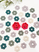 Load image into Gallery viewer, Corduroy Flower #2 Polymer Clay Cutter PCC1842
