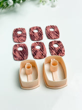 Load image into Gallery viewer, Chunky Rectangle Donut with Drill Guides Polymer Clay Cutter PCC1844
