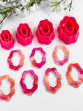 Load image into Gallery viewer, Organic Wavy Donut Polymer Clay Cutter PCC1839

