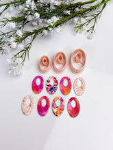 Load image into Gallery viewer, Oval Donut Polymer Clay Cutter PCC1852
