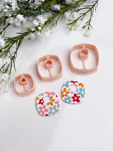 Load image into Gallery viewer, Chunky Square Donut with Drill Guides Polymer Clay Cutter PCC1853
