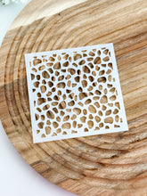 Load image into Gallery viewer, Pebbles Clay Stencil Sheet | Reusable Polymer Clay Texture Stencil
