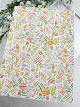 Load image into Gallery viewer, Transfer Paper 658 Colourful Brush Strokes #2 | Image Water Transfer
