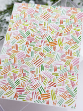 Load image into Gallery viewer, Transfer Paper 658 Colourful Brush Strokes #2 | Image Water Transfer
