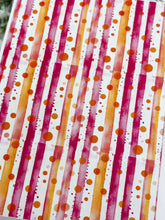 Load image into Gallery viewer, Transfer Paper 660 Pink &amp; Orange Stripes #2 | Image Water Transfer
