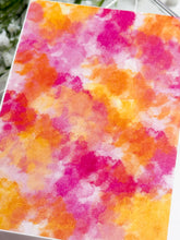 Load image into Gallery viewer, Transfer Paper 662 Pink &amp; Orange Marble | Image Water Transfer
