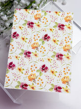 Load image into Gallery viewer, Transfer Paper 665 Red &amp; Yellow Flowers | Image Water Transfer
