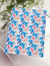 Load image into Gallery viewer, Transfer Paper 668 Blue &amp; Pink Flowers | Image Water Transfer
