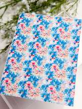 Load image into Gallery viewer, Transfer Paper 668 Blue &amp; Pink Flowers | Image Water Transfer
